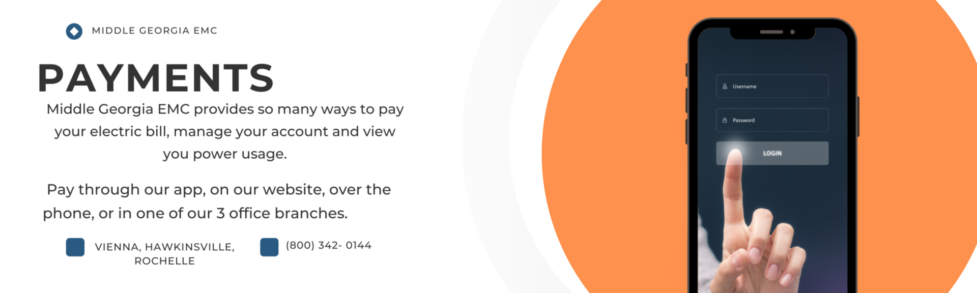 Middle Georgia EMC Payment Methods